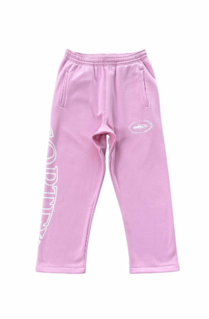 Calça Corteiz Superior Royale Open Hem Heather (Rosa)