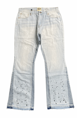 Calça Jeans Flared Gallery Dept.(Cinza Claro)