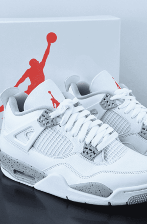 Tênis Nike Air Jordan 4 "White Oreo"