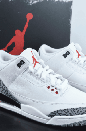 Tênis Nike Air Jordan 3 Retro "White Cement Reimagined"