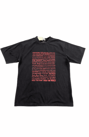 Camisa Vetements "FUCK THIS SHIRT"