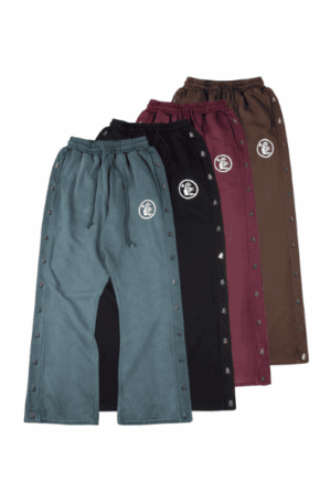 Calça Moletom Hellstar Abotoada