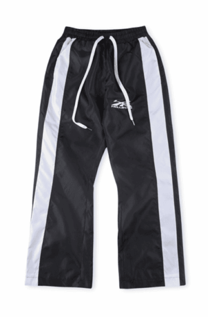 Calça Hellstar Track Pants "BLACK WHITE"