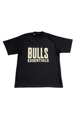 Camisa Fear of God Essentials x NBA Bulls "Preta"
