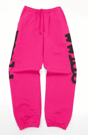 Calça Moletom Sp5der Beluga “Roza”