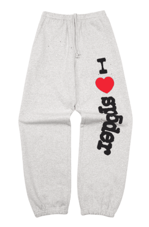 Calça Moletom Sp5der Souvenir SP5"Cinza"