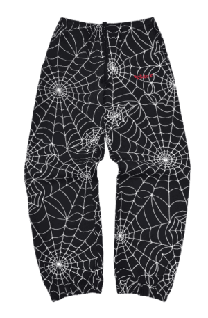 Calça Moletom Sp5der Spiderweb-Pattern