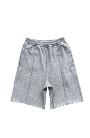 Shorts Corteiz HMP Raw Hem "Cinza"