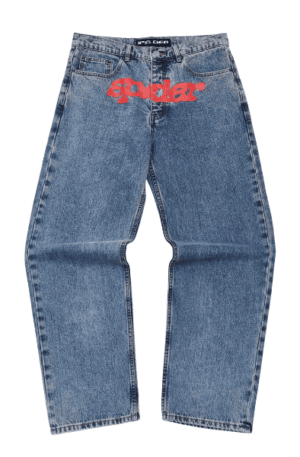 Calça Jeans Sp5der V3 Indigo Denim"Azul"