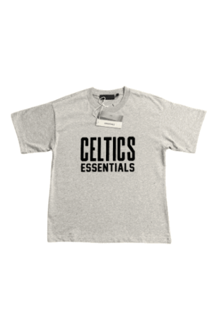 Camisa Fear of God Essentials x NBA Celtics "Cinza"