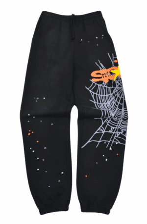 Calça Jeans Sp5der Heavy Web "Preta"