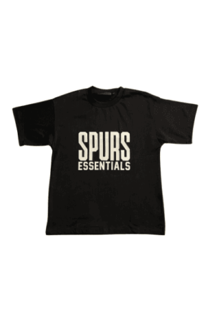Camisa Fear of God Essentials x NBA Spurs "Preta"