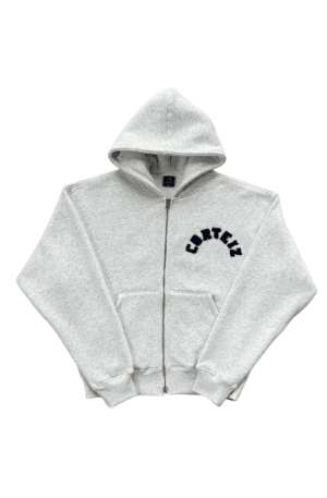 Jaqueta Moletom Corteiz Colly Arch "Cinza"