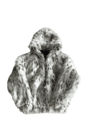 Jaqueta Corteiz Hooded Fur