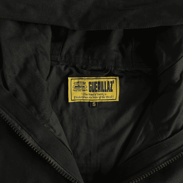 Jaqueta Corteiz Alcatraz Sun & Rain Windbreaker (Preto) - Imagem 4