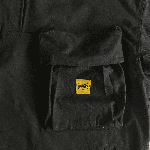 Jaqueta Corteiz Alcatraz Sun & Rain Windbreaker (Preto) - Imagem 5