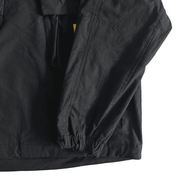 Jaqueta Corteiz Alcatraz Sun & Rain Windbreaker (Preto) - Imagem 8