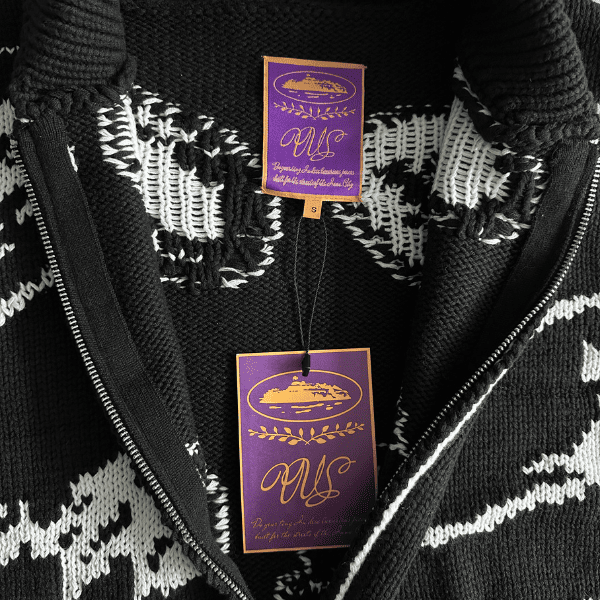 Jaqueta Crochê Corteiz VVS Jacquard - Imagem 10