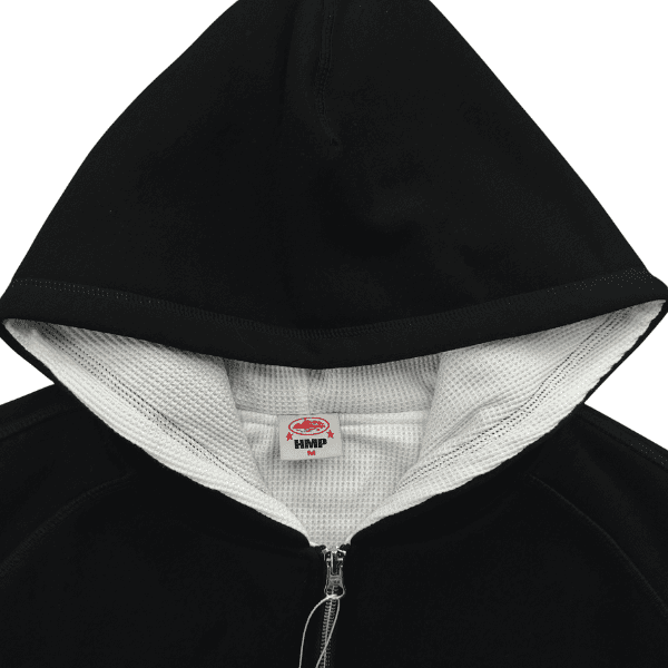 Jaqueta Corteiz Zip Up HMP Thermal (Preta) - Imagem 5