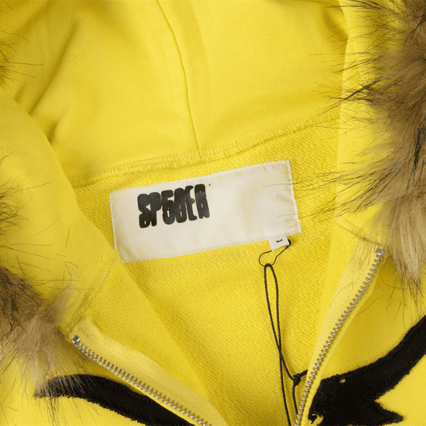 Jaqueta Sp5der Fur Hooded - Imagem 4