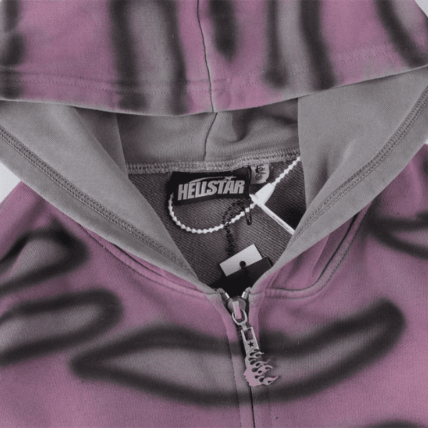 Jaqueta Hellstar Classic Logo Airbrush (Rosa) - Imagem 5