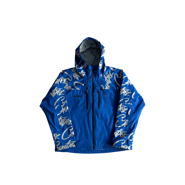 Jaqueta Corteiz Elitework Waterproof Shell (Azul)