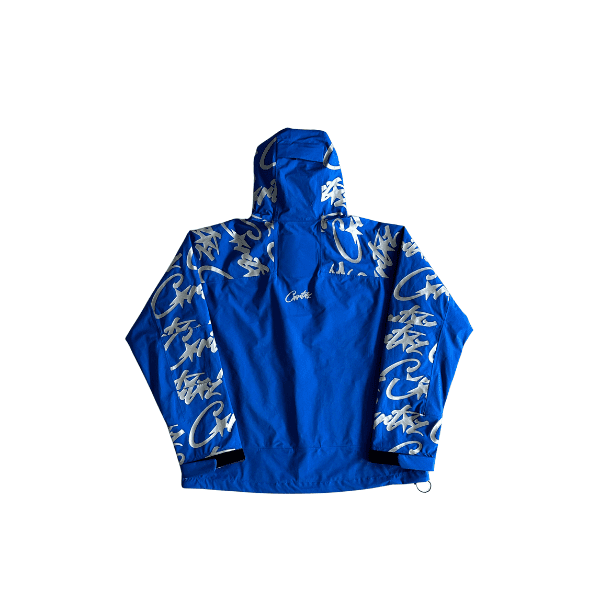 Jaqueta Corteiz Elitework Waterproof Shell (Azul) - Imagem 2