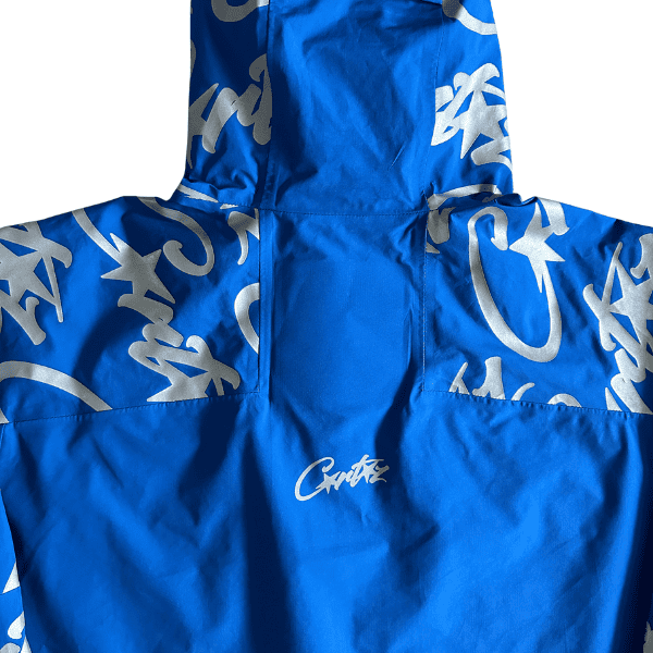 Jaqueta Corteiz Elitework Waterproof Shell (Azul) - Imagem 3