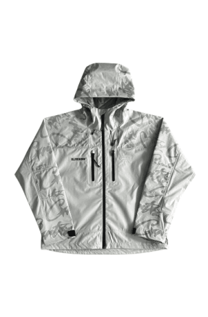 Jaqueta Corteiz Elitework Waterproof Shell (Branca)