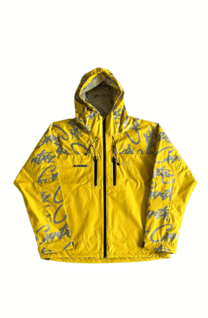 Jaqueta Corteiz Elitework Waterproof Shell(Amarelo)