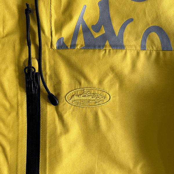 Jaqueta Corteiz Elitework Waterproof Shell(Amarelo) - Imagem 8