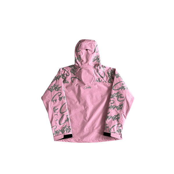 Jaqueta Corteiz Elitework Waterproof Shell(Rosa) - Imagem 2