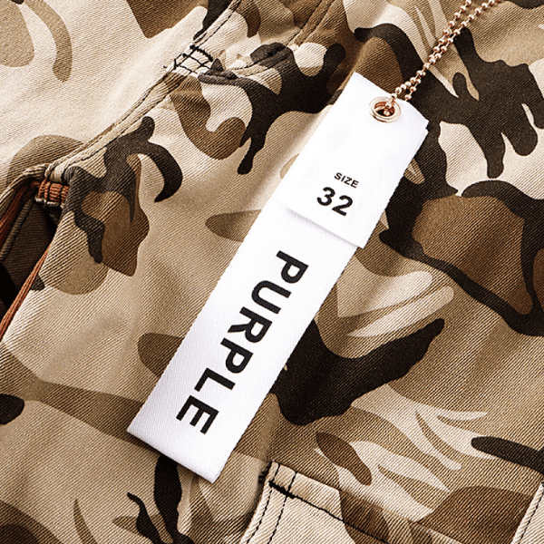 Calça Jeans Purple Brand Camuflada Flare (Laranja) - Imagem 5