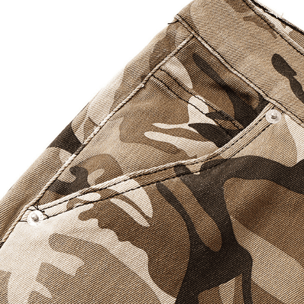 Calça Jeans Purple Brand Camuflada Flare (Laranja) - Imagem 9