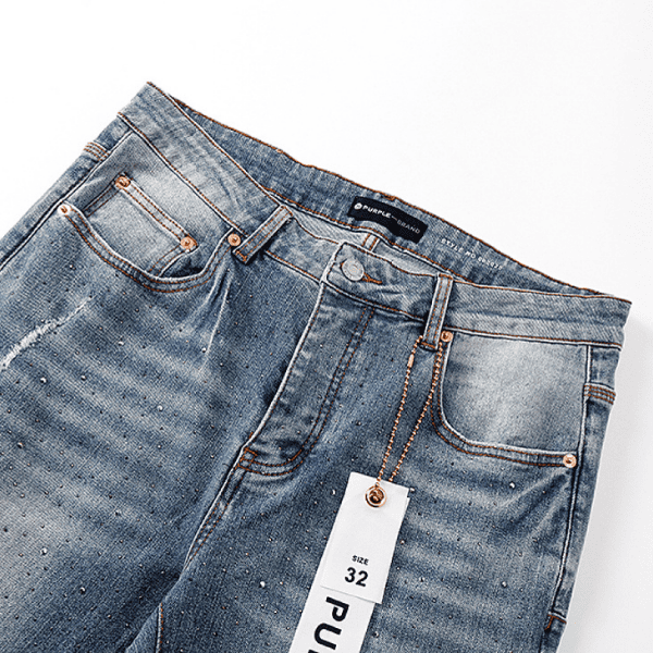 Calça Jeans Flared Purple Brand (Azul) - Imagem 3