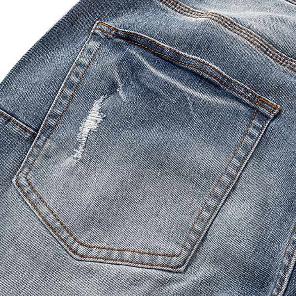 Calça Jeans Flared Purple Brand (Azul) - Imagem 4