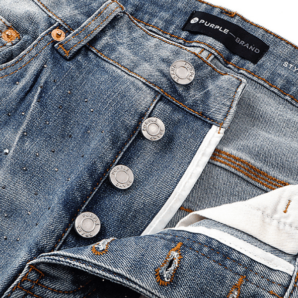 Calça Jeans Flared Purple Brand (Azul) - Imagem 7