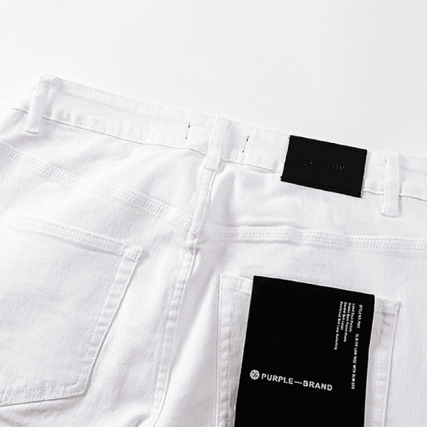 Calça Jeans Flared Purple Brand (Branca) - Imagem 4