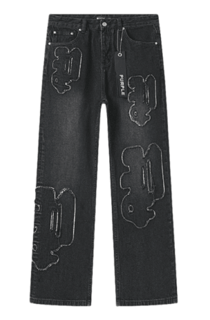 Calça Jeans Reta Purple Brand (Preta)