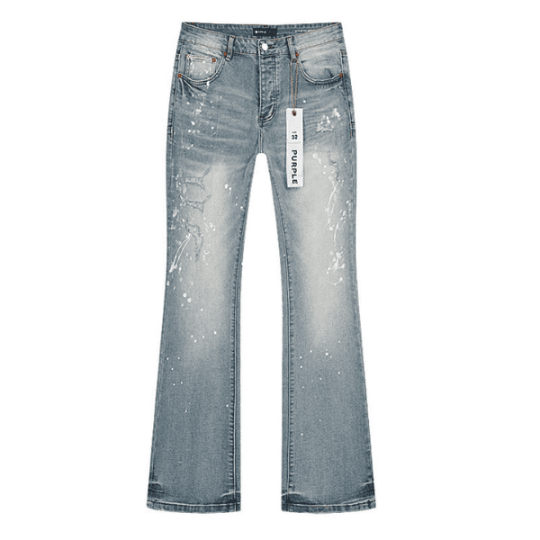Calça Jeans Flared Purple Brand (Cinza)
