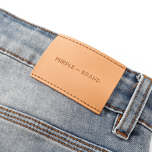 Short Jeans Purple Brando com logo rosa (Cinza) - Imagem 6