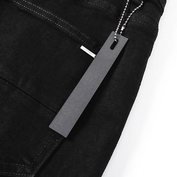 Short Amiri Logo Couro(Preto) - Imagem 6
