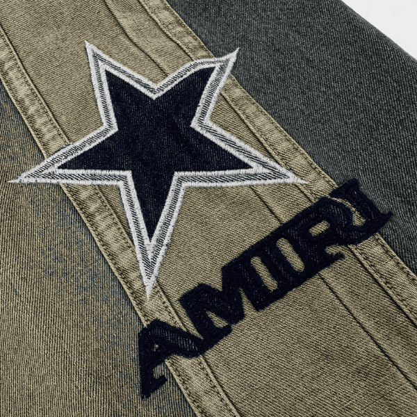 Calça Amiri Sport Denim Track - Imagem 6