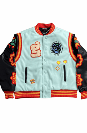 Jaqueta Varsity Glo Gang Worldwide Glorious Galaxy