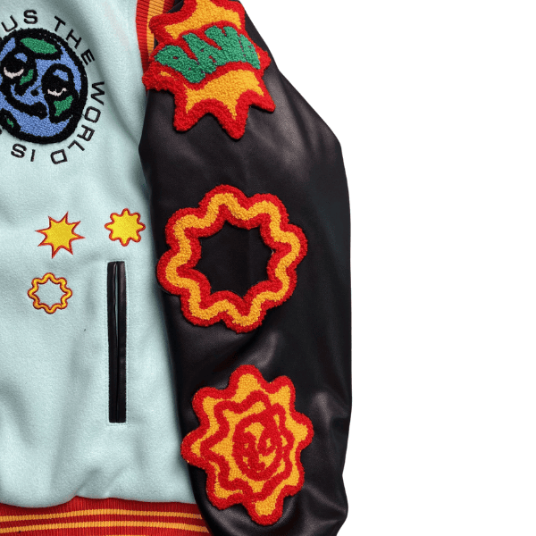 Jaqueta Varsity Glo Gang Worldwide Glorious Galaxy - Imagem 6