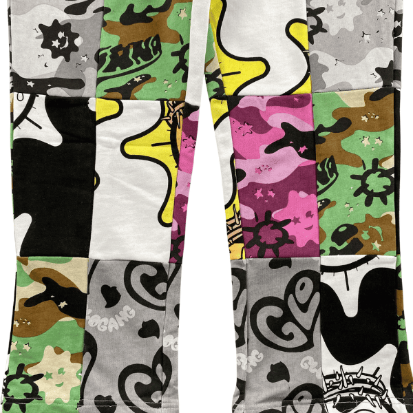 Calça Cargo Glo Gang Worldwide Patchwork - Imagem 4