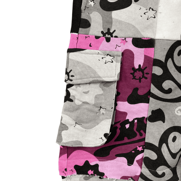 Calça Cargo Glo Gang Worldwide Patchwork - Imagem 6
