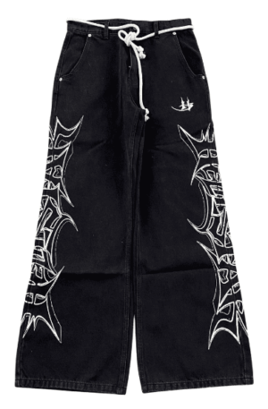 Calça Jeans Hellstar Gothic