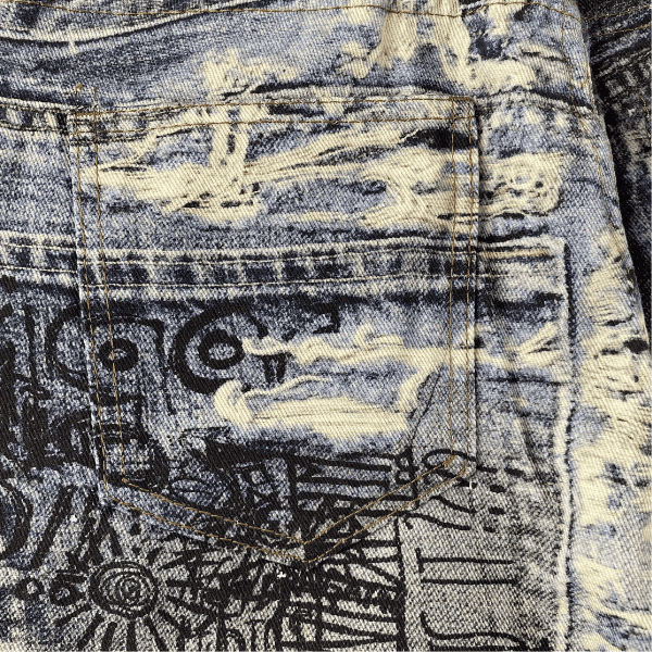 Calça Jeans Acne Studios Super Baggy - Imagem 6