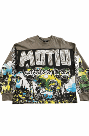 Camisa Manga Longa Mixed Emotion UFO